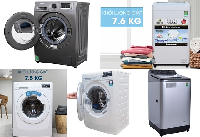 Tìm hiểu kích thước máy giặt hiện nay 2026 chi tiết nhất cho các thương hiệu