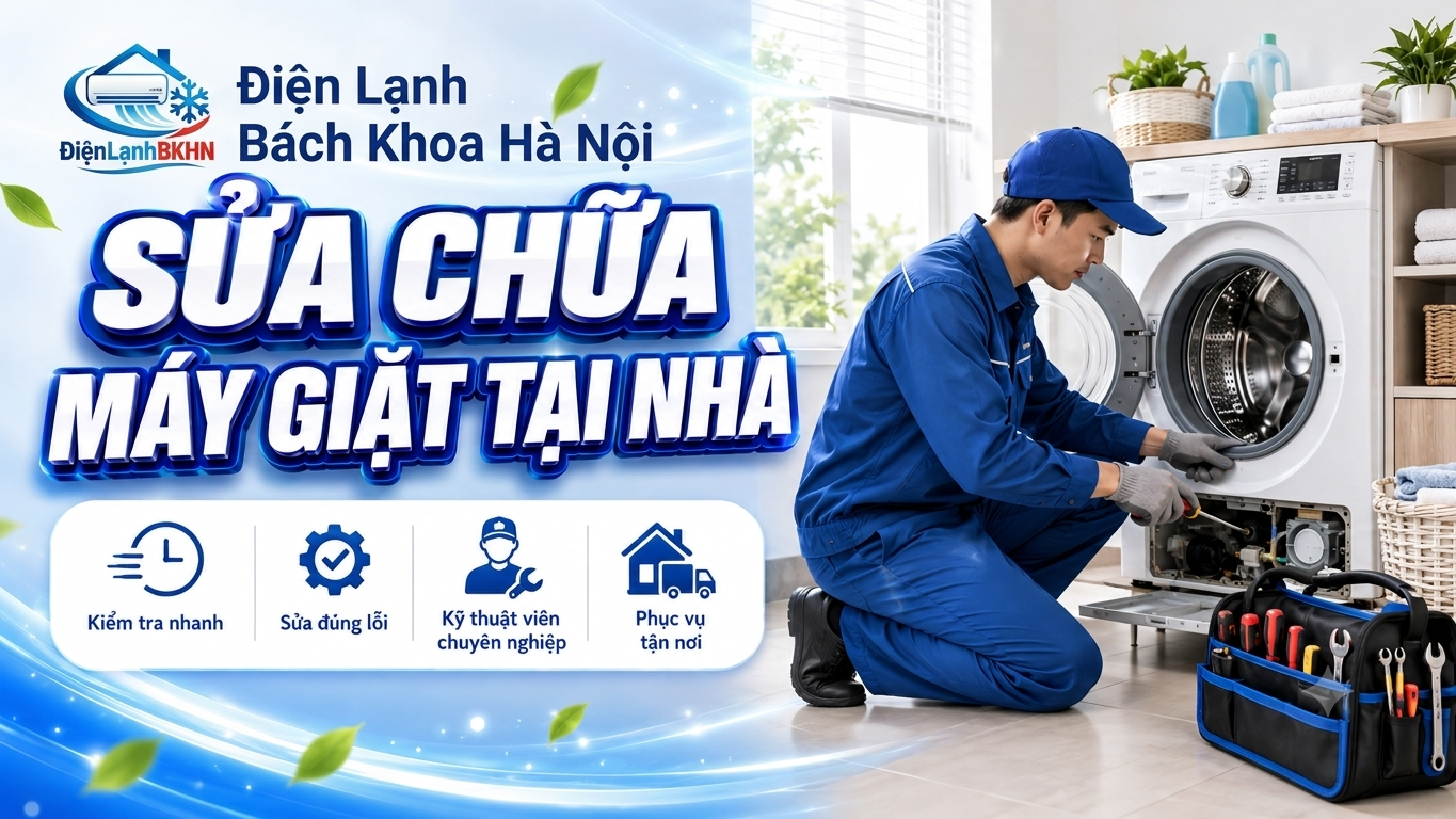 Sửa chữa máy giặt tại nhà