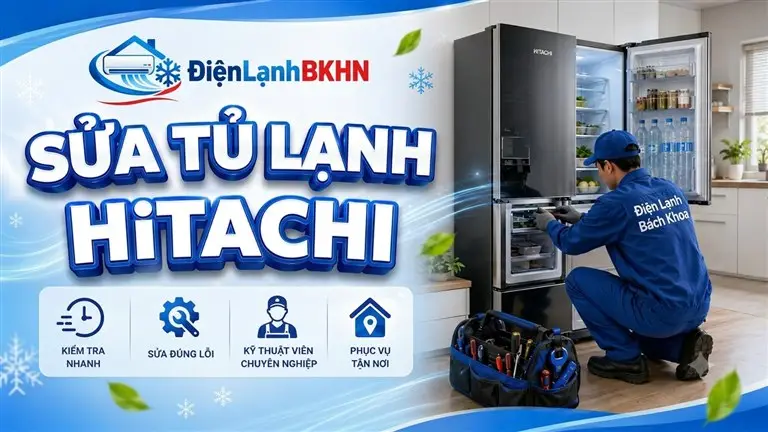 Sửa tủ lạnh Hitachi tại nhà
